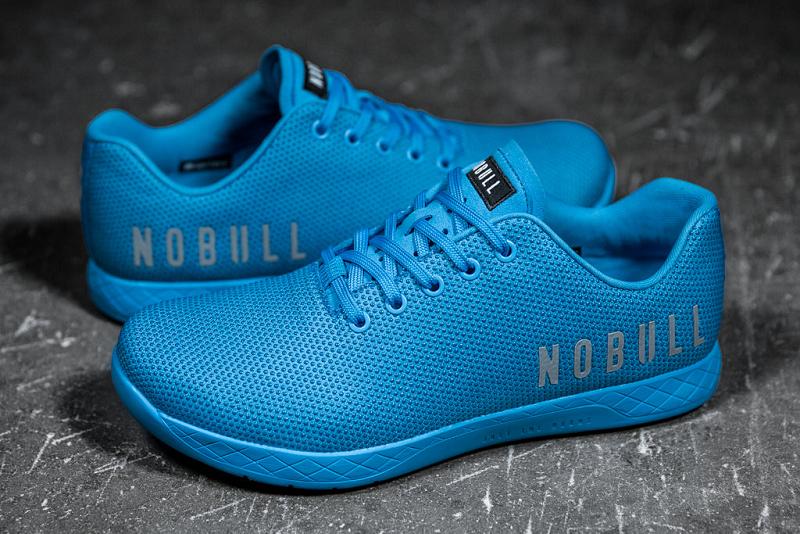 Women\'s Nobull Bright Blue Trainers Light / Blue | SG O2833K